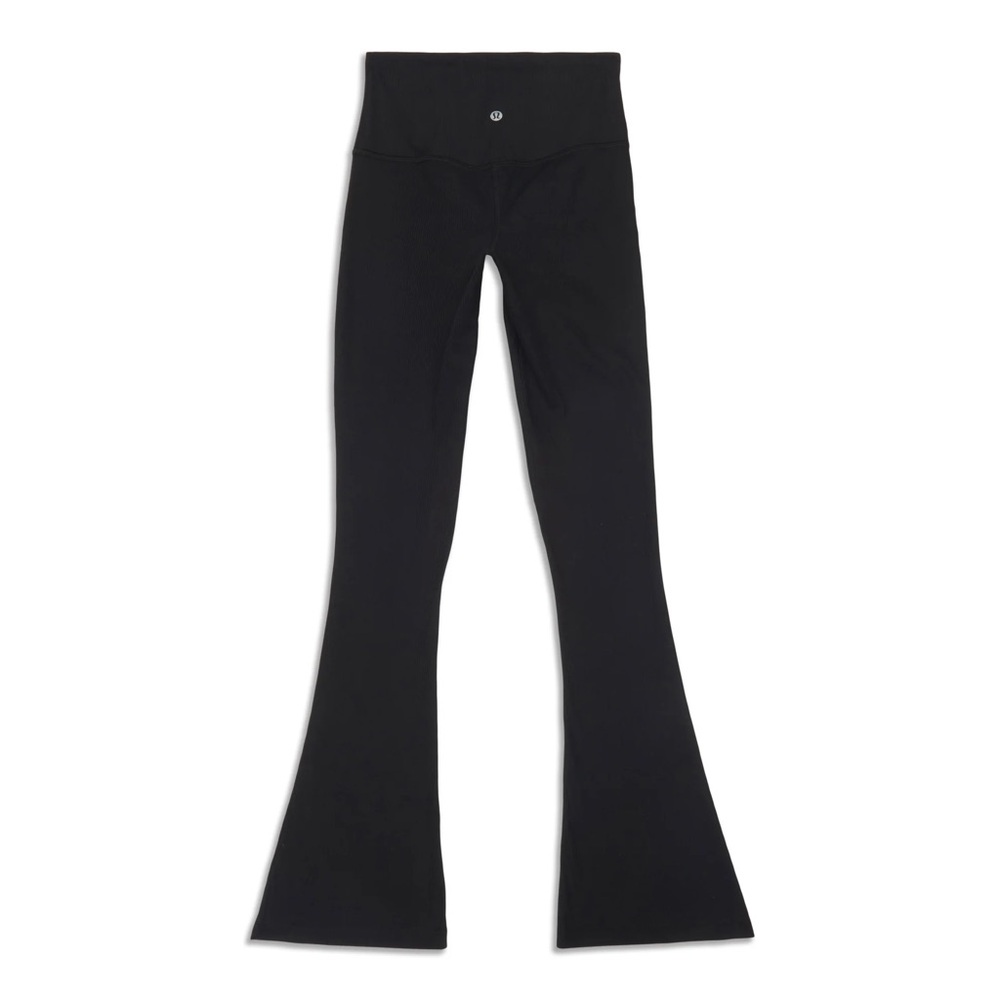 lululemon align high rise ribbed mini flare pant